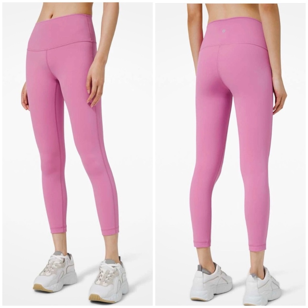Lululemon Wunder Under High Rise Tight 25” Pink Size 8